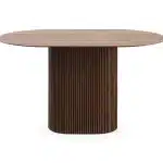 Стол обеденный овальный Mono Stripe 140х85
