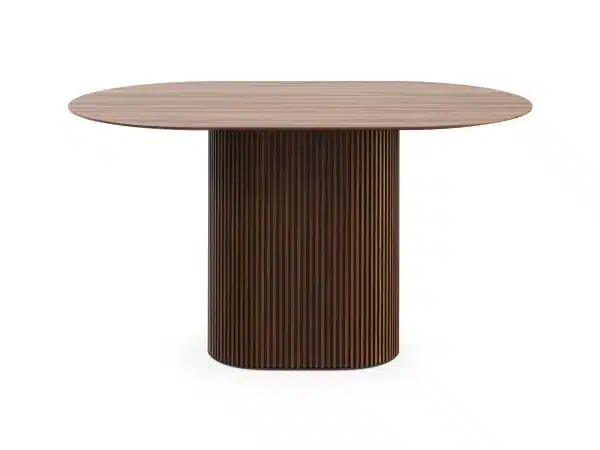 Стол обеденный овальный Mono Stripe 140х85