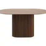 Стол обеденный овальный Mono Stripe 160х95