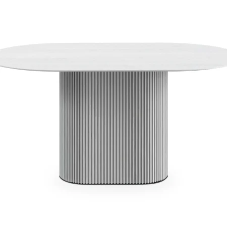 Стол обеденный овальный Mono Stripe 160х95