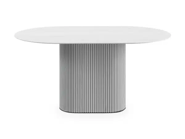 Стол обеденный овальный Mono Stripe 160х95