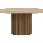 Стол обеденный овальный Mono Stripe 160х95
