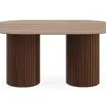 Стол обеденный овальный Mono Stripe 180х100