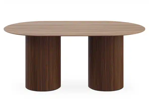 Стол обеденный овальный Mono Stripe 180х100