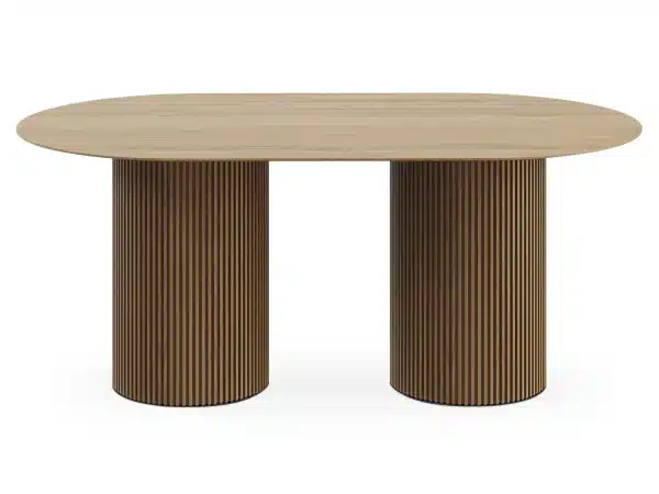 Стол обеденный овальный Mono Stripe 180х100