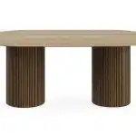 Стол обеденный овальный Mono Stripe 200х100