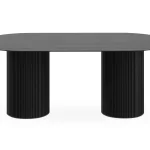 Стол обеденный овальный Mono Stripe 200х100