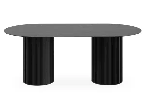 Стол обеденный овальный Mono Stripe 200х100