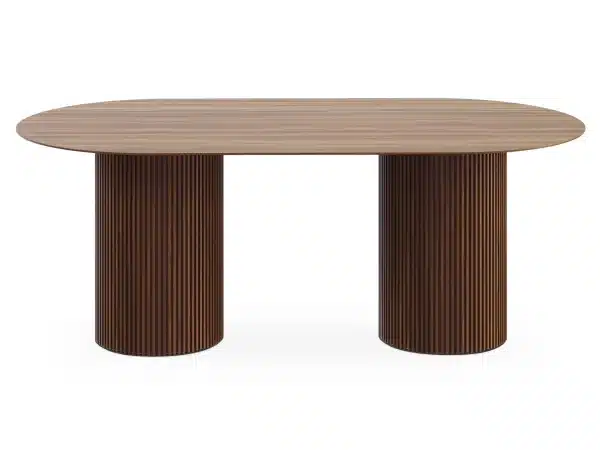 Стол обеденный овальный Mono Stripe 200х100