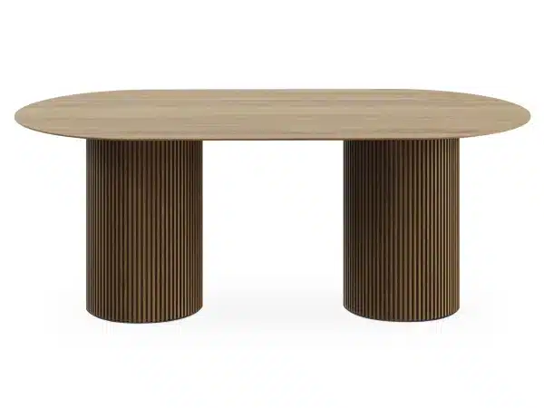 Стол обеденный овальный Mono Stripe 200х100