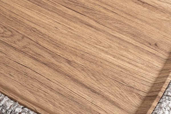 Столик прикроватный мягкий Runa шенилл серая Seppia Ser 49*49*27см — изображение 5