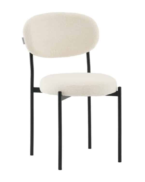 Стул Бриф DD букле молочный