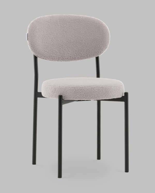 Стул Бриф DD букле светло-серый — изображение 2