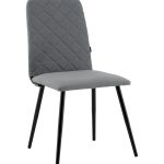 Стул Кристенсен велюр серый