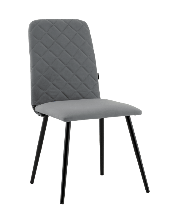 Стул Кристенсен велюр серый