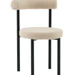 Стул обеденный Флорео букле бежевый