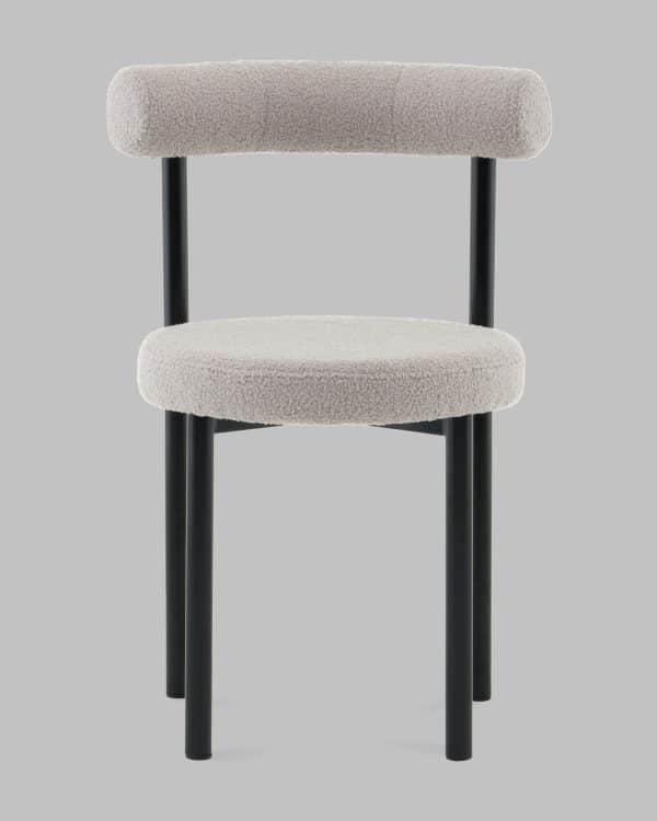 Стул обеденный Флорео букле светло-серый — изображение 2