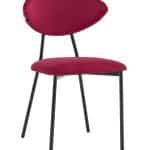 Стул обеденный Квинси велюр винный
