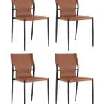 Стул обеденный West коричневый 4 шт.