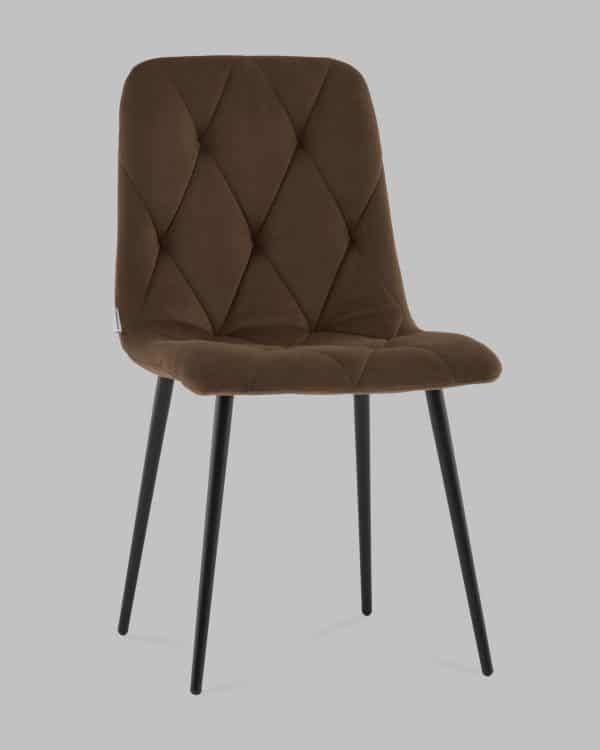 Стул Одди Diamond велюр коричневый — изображение 2
