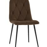 Стул Одди Diamond велюр коричневый