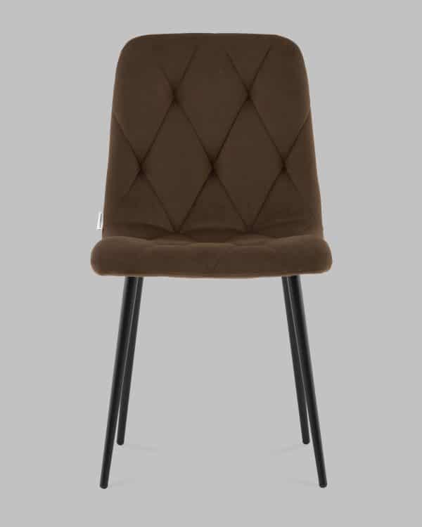 Стул Одди Diamond велюр коричневый — изображение 3