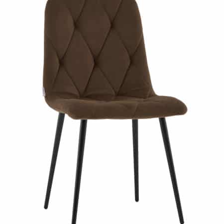 Стул Одди Diamond велюр коричневый