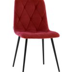 Стул Одди Diamond велюр красный
