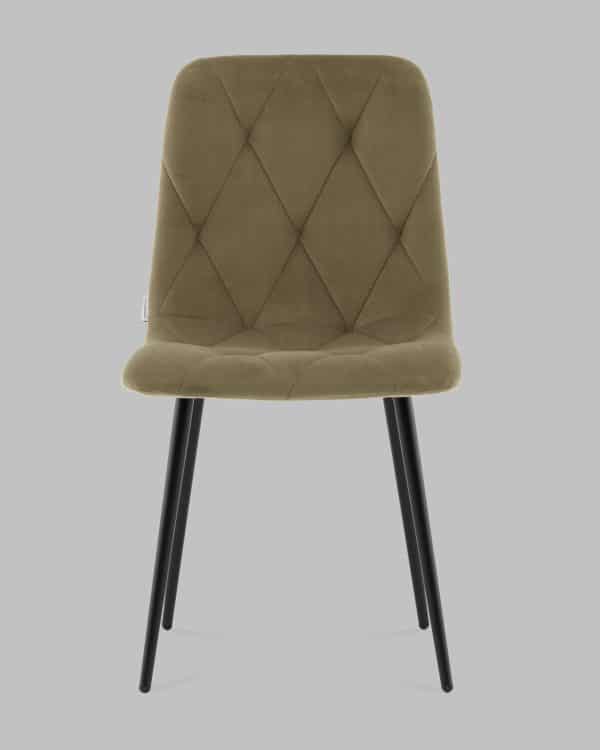 Стул Одди Diamond велюр пыльно-оливковый — изображение 3