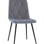 Стул Одди Diamond велюр серый