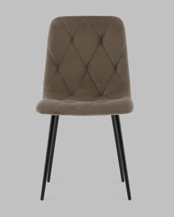 Стул Одди Diamond велюр тёмно-серый — изображение 3