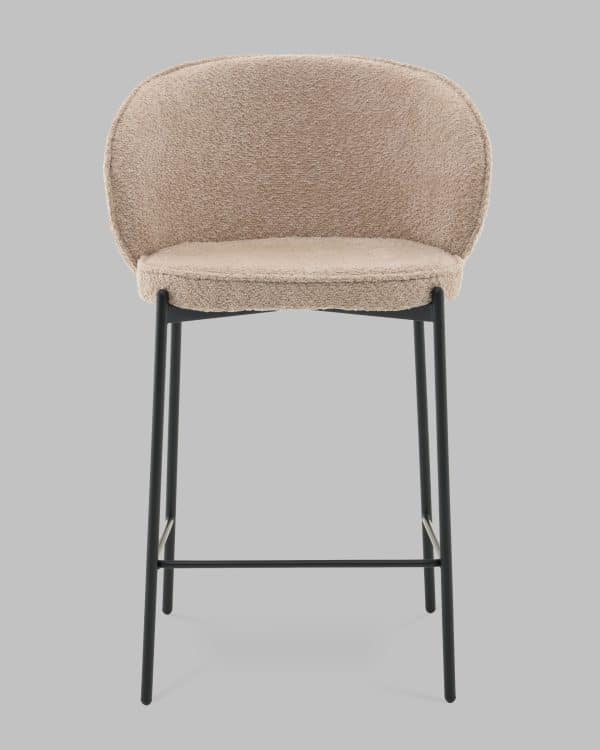 Стул полубарный Тисдейл букле бежевый — изображение 3