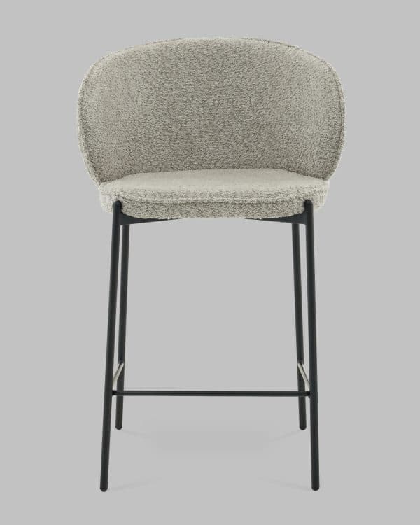 Стул полубарный Тисдейл букле светло-зеленый — изображение 3