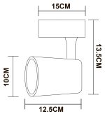 Трековый светильник Arte Lamp AMICO A1820PL-1WH — изображение 3