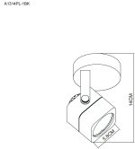 Трековый светильник Arte Lamp LENTE A1314PL-1BK — изображение 5