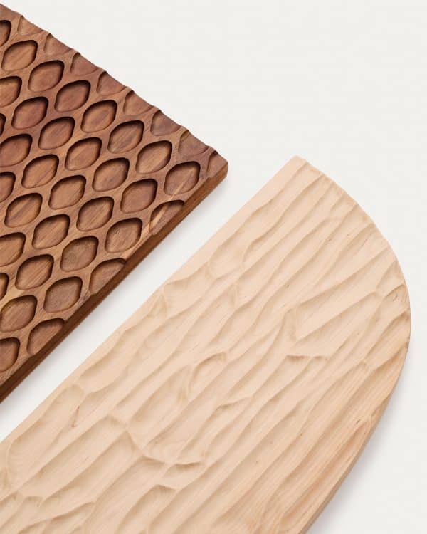 Trivax Стеновая панель из 3 частей из древесины акации — изображение 4