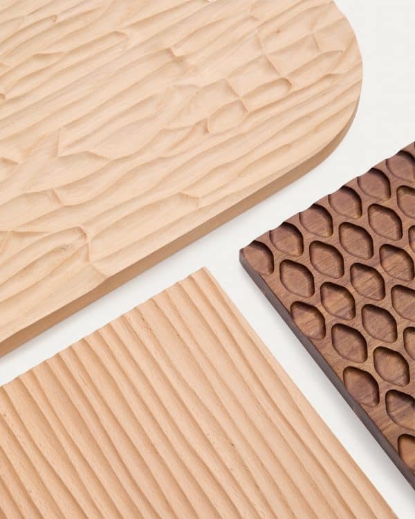 Trivax Стеновая панель из 4 частей из древесины акации — изображение 3