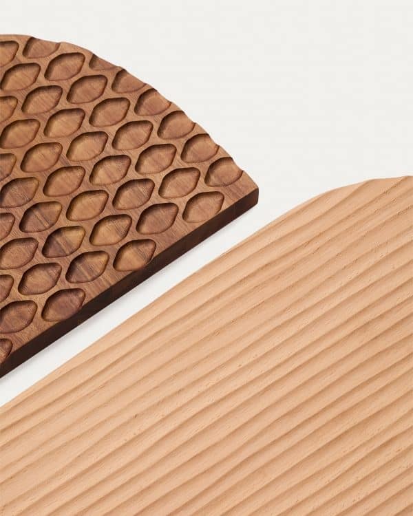 Trivax Стеновая панель из 4 частей из древесины акации — изображение 4