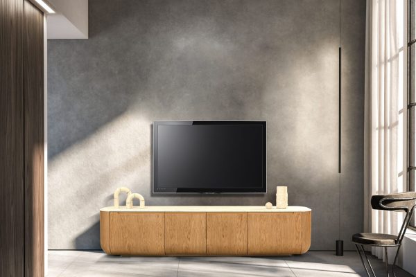 Тумба под ТВ Эра, дуб натуральный — изображение 3