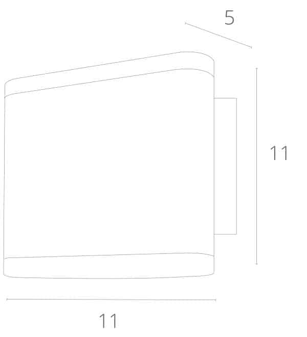 Уличный настенный светильник Arte Lamp LINGOTTO A8153AL-2WH — изображение 3