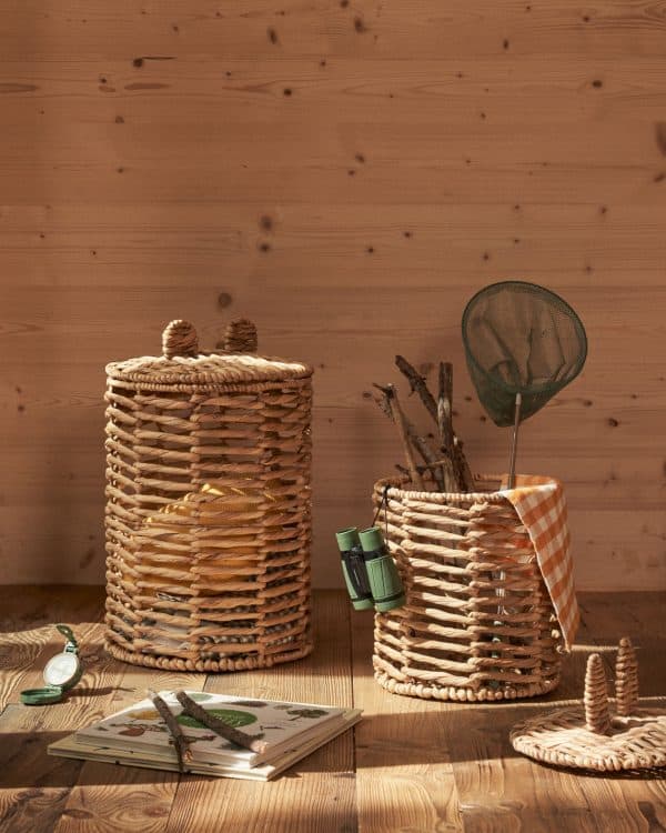 Venezia Набор из 2 детских корзин из натурального волокна 40 см / 50 см — изображение 2