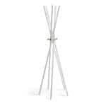 Вешалка Benzara металлическая белая