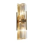 Настенный светильник 88183W/D500 gold/clear