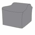 Защитный чехол на кресло Капучино 106×89×80 см