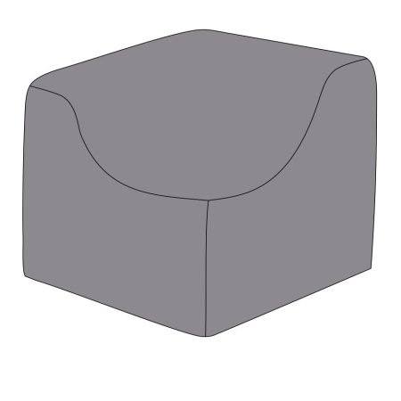 Защитный чехол на модуль Лунго угловой 86×86×65 см