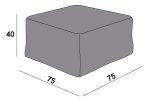 74×74×38 см