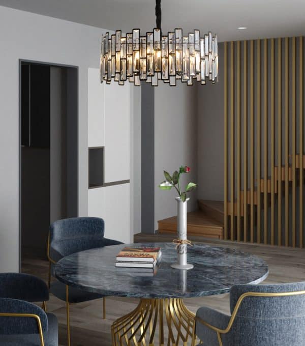 Люстра D8524P/S black/clear — изображение 2