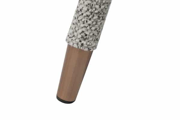 30C-13780 Стул обеденный шенилл белый 55*62*77см — изображение 5