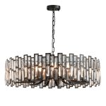 Люстра D8524P/L black/clear