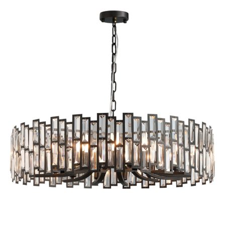 Люстра D8524P/L black/clear